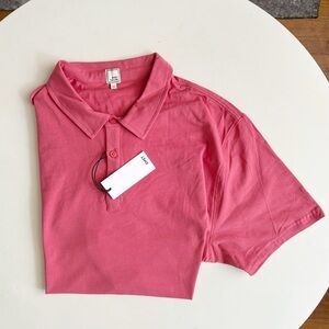 Swet Tailor Men’s All-In Polo Shirt Crimson Size XXL Performance Stretch New